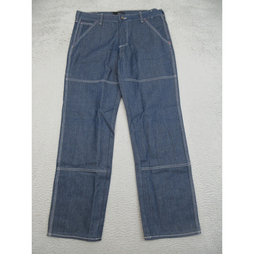 Jury Carpenter Jeans Women L Blue Denim Utility Skater Workwear Streetwear